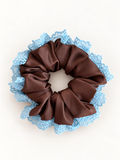 Scrunchie Brownie Blue