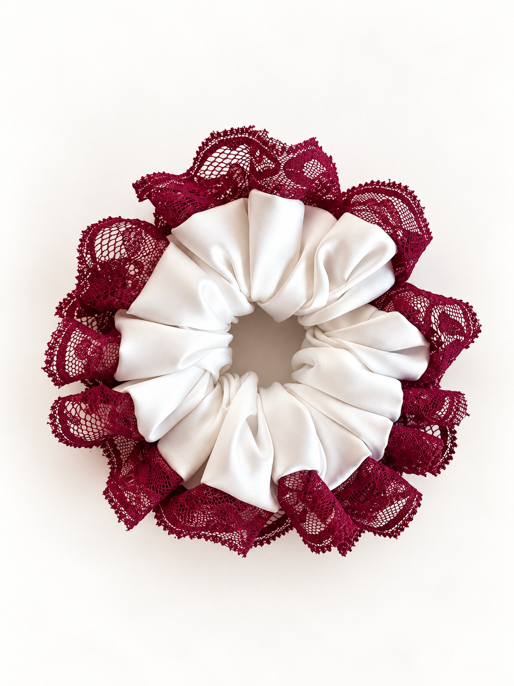 Scrunchie Mulberry Lace