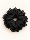Scrunchie Black Lace