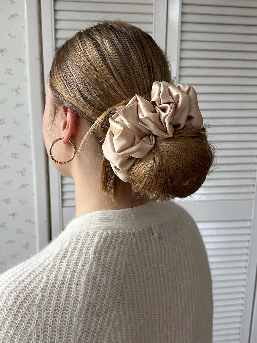 Scrunchie Champagne